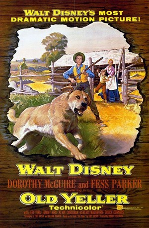 Old Yeller (1957) - poster
