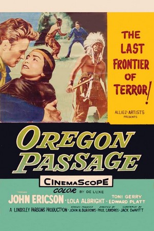 Oregon Passage (1957) - poster