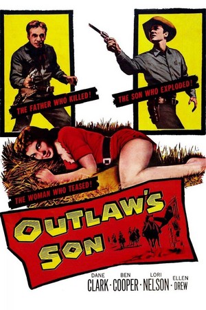 Outlaw's Son (1957) - poster