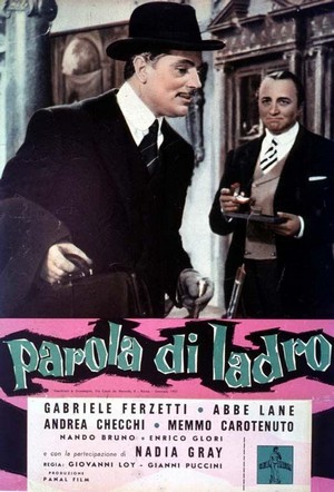 Parola di Ladro (1957) - poster