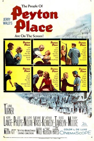 Peyton Place (1957) - poster