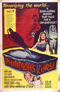 Pharaoh's Curse (1957) - poster