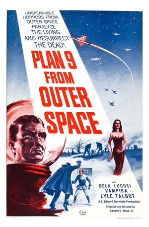 Plan 9 from Outer Space (1957) - poster