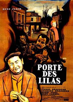 Porte des Lilas (1957) - poster