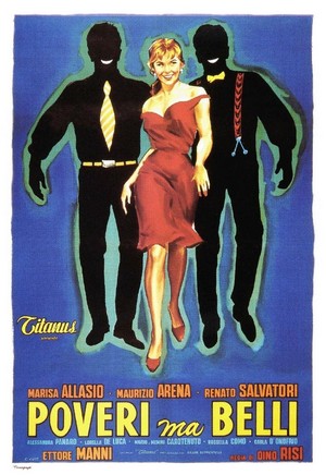 Poveri Ma Belli (1957) - poster