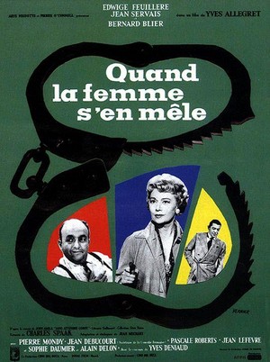 Quand la Femme S'en Mêle (1957) - poster