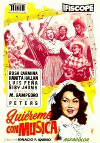 Quiéreme con Música (1957) - poster