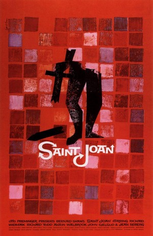 Saint Joan (1957) - poster