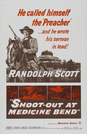 Shoot-Out at Medicine Bend (1957) - poster