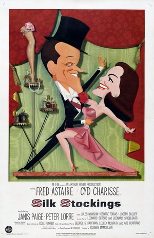 Silk Stockings (1957) - poster