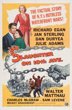 Slaughter on Tenth Avenue (1957) - poster