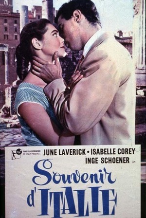 Souvenir d'Italie (1957) - poster