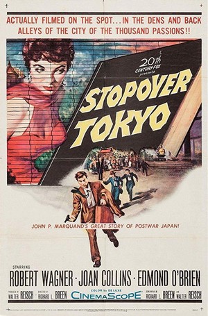 Stopover Tokyo (1957) - poster