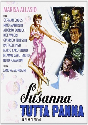 Susanna Tutta Panna (1957) - poster