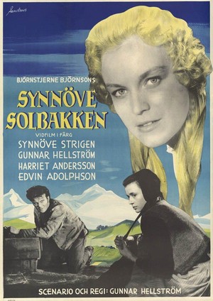 Synnöve Solbakken (1957) - poster