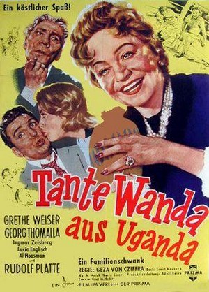 Tante Wanda aus Uganda (1957) - poster