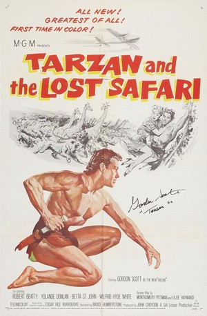 Tarzan and the Lost Safari (1957) - poster