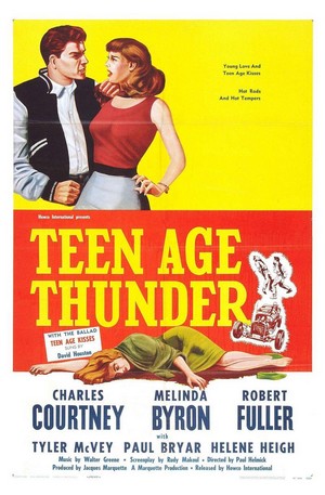 Teenage Thunder (1957) - poster