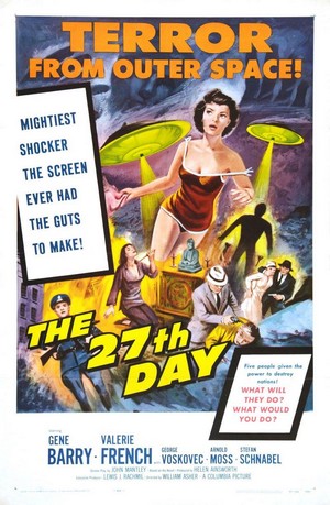The 27th Day (1957) - poster