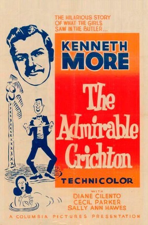 The Admirable Crichton (1957) - poster