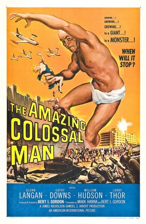 The Amazing Colossal Man (1957) - poster