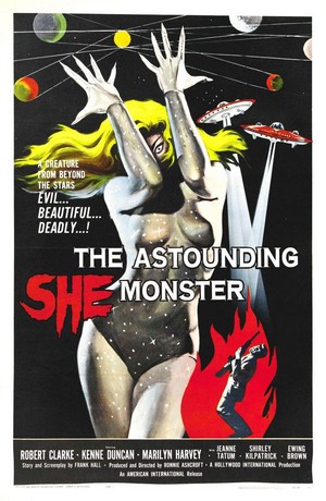 The Astounding She-Monster (1957) - poster