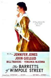 The Barretts of Wimpole Street (1957) - poster