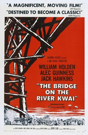 The Bridge on the River Kwai (1957) - poster
