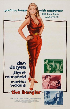 The Burglar (1957) - poster