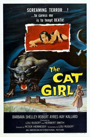 The Cat Girl (1957) - poster