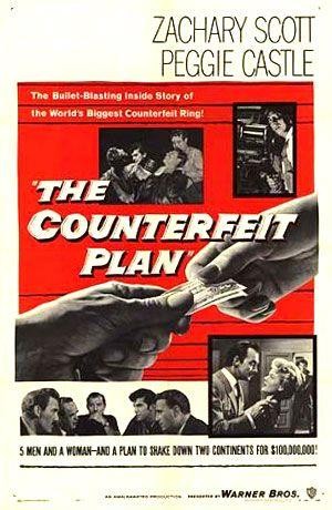 The Counterfeit Plan (1957) - poster