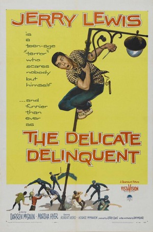 The Delicate Delinquent (1957) - poster