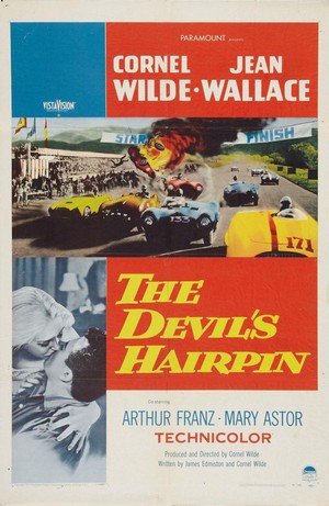The Devil's Hairpin (1957) - poster