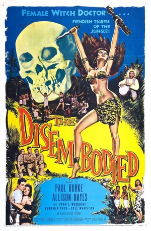 The Disembodied (1957) - poster