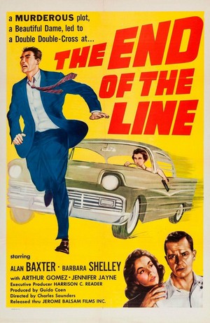 The End of the Line (1957) - poster