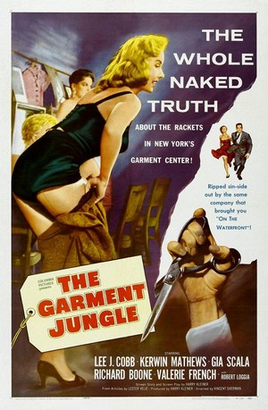 The Garment Jungle (1957) - poster