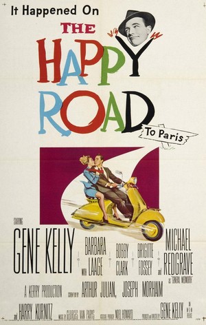 The Happy Road (1957) - poster