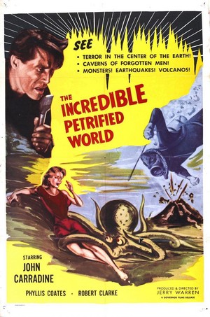 The Incredible Petrified World (1957) - poster