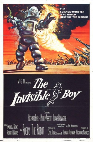 The Invisible Boy (1957) - poster