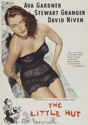 The Little Hut (1957) - poster