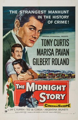 The Midnight Story (1957) - poster