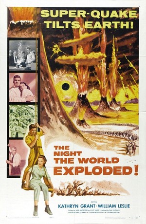 The Night the World Exploded (1957) - poster
