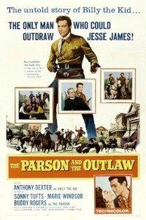 The Parson and the Outlaw (1957) - poster