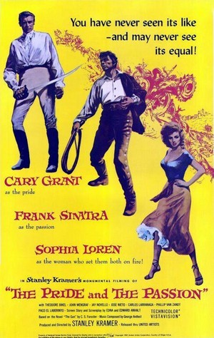 The Pride and the Passion (1957) - poster