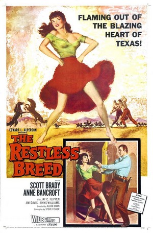 The Restless Breed (1957) - poster