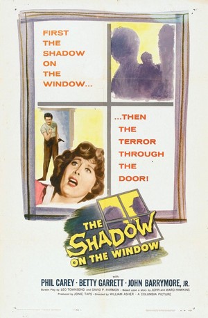 The Shadow on the Window (1957) - poster