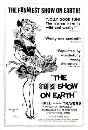 The Smallest Show on Earth (1957) - poster