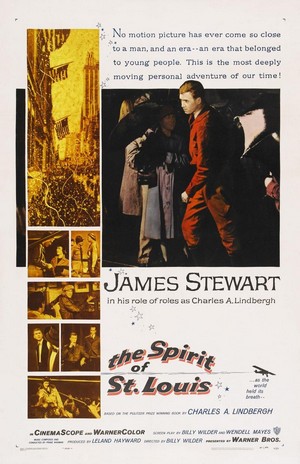 The Spirit of St. Louis (1957) - poster