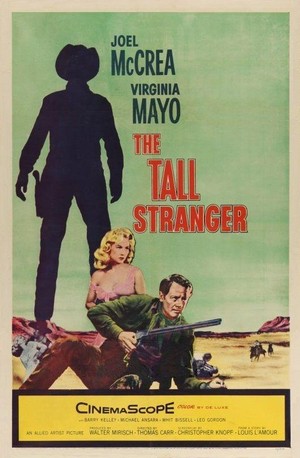 The Tall Stranger (1957) - poster