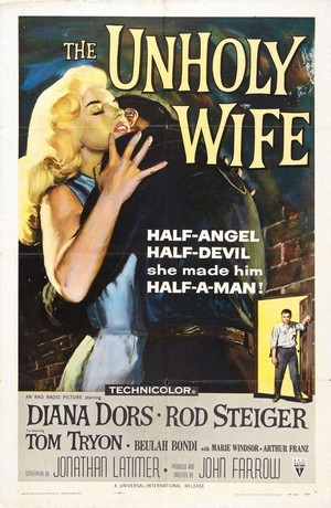 The Unholy Wife (1957) - poster
